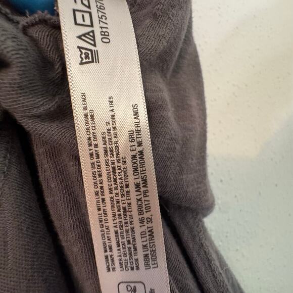 Intimately Free People Women's Sz S Boho Homebody Romper Jumpsuit Vintage Gray￼ - Picture 8 of 13